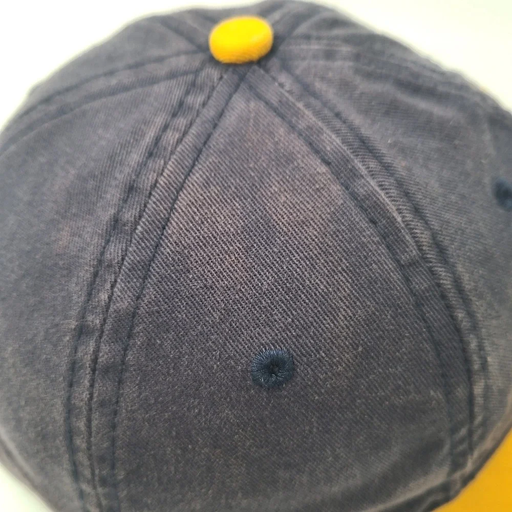 Augustana Vikings Hat Strapback The Game Blue Yellow NCAA University Logo Men